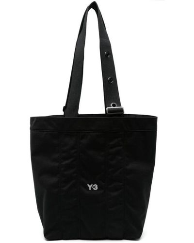 Y-3 Tote Bags - Black