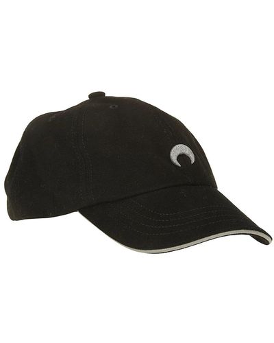 Marine Serre Accessories > hats > caps - Noir