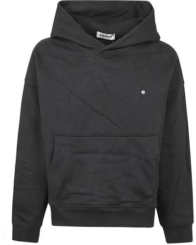 A PAPER KID Schwarzer hoodie