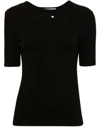 REMAIN Birger Christensen Round-Neck Knitwear - Black
