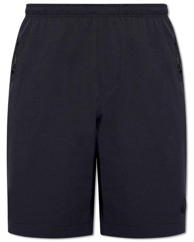 Moncler Shorts con logo - Blu