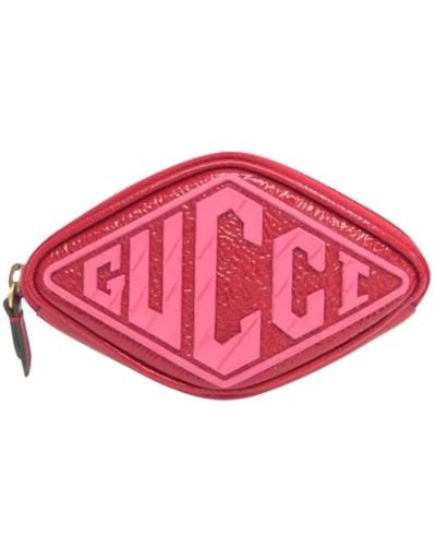 Gucci Borse clutch in pelle usate-minaudières - Rosso