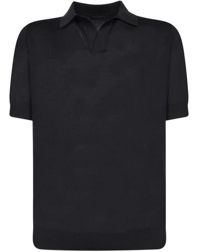 Dell'Oglio Tops > polo shirts - Noir