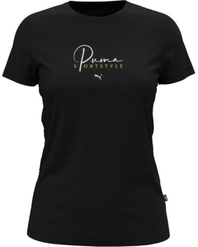PUMA Schwarze t-shirt und polo kollektion