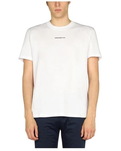 Department 5 T-shirts - Blanc