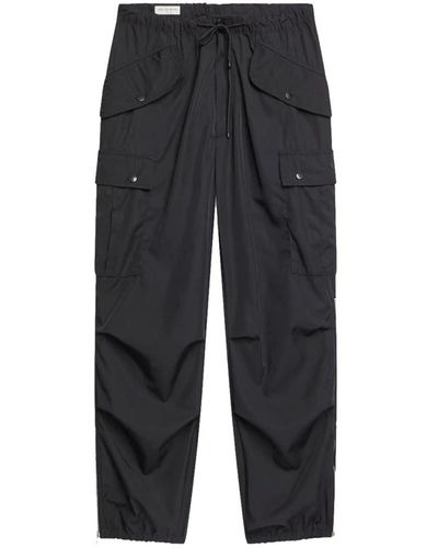 Dries Van Noten Trousers > straight trousers - Gris
