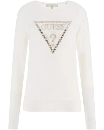 Guess Sweatshirts & hoodies > sweatshirts - Blanc