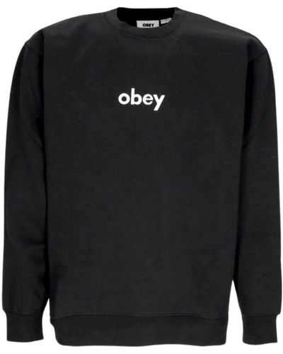 Obey Sweatshirt - Schwarz