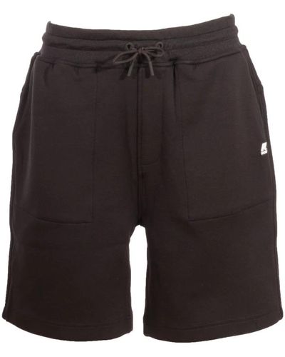 K-Way Casual Shorts - Black