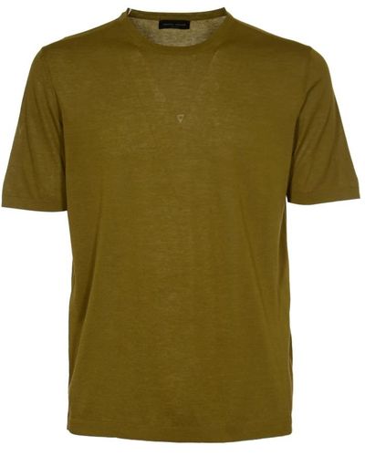 Roberto Collina T-Shirts - Green