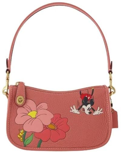 COACH Cuoio handbags - Rosso