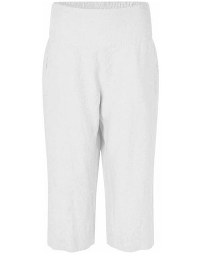 Masai Cropped Trousers - White