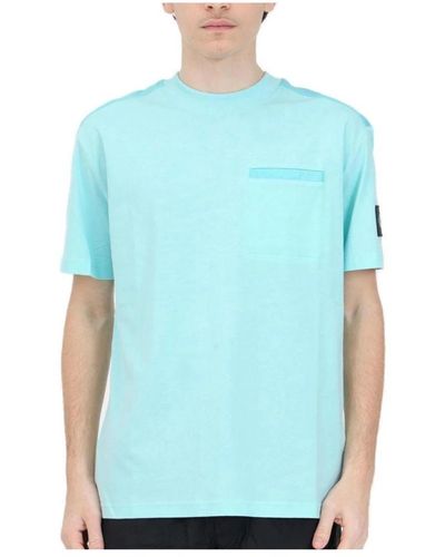 Calvin Klein T-shirt frühling/sommer baumwolle - Blau