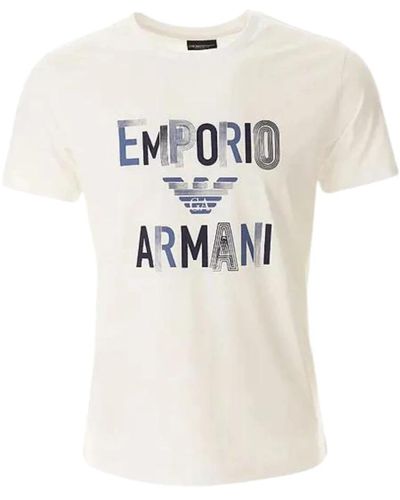 Emporio Armani T-shirts and polos - Bianco
