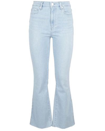 PAIGE Stylische denim jeans für frauen - Blau