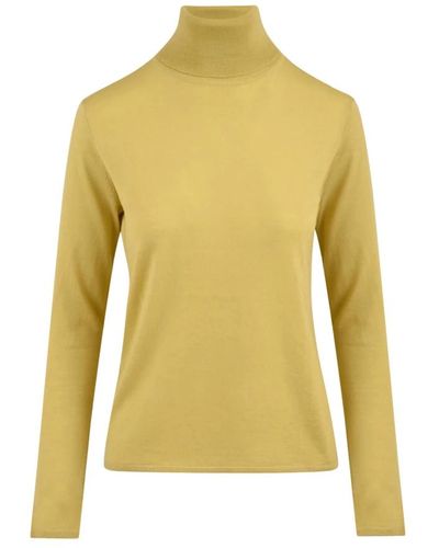 Aspesi Suéteres amarillos para mujer