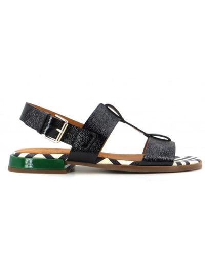 Chie Mihara Flat Sandals - Green