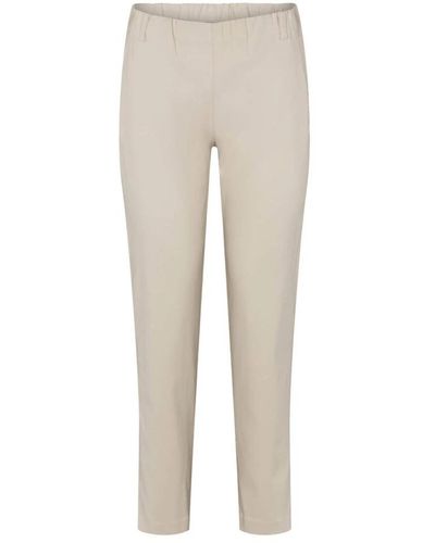 LauRie Trousers > slim-fit trousers - Neutre