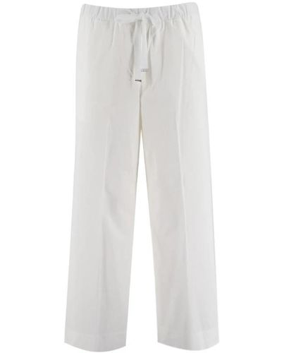 Le Tricot Perugia Trousers > sweatpants - Blanc