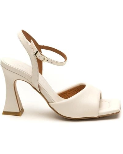 Ángel Alarcón Shoes > sandals > high heel sandals - Blanc