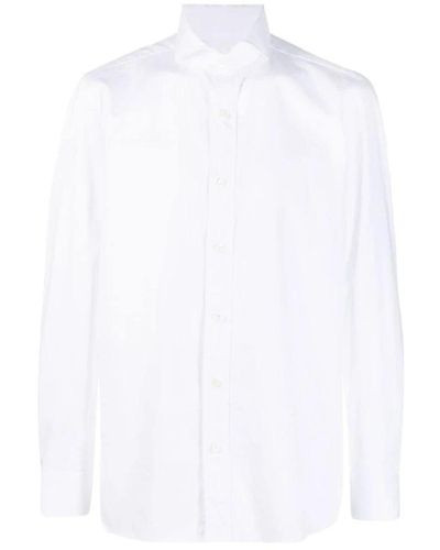 Luigi Borrelli Napoli Formal Shirts - White