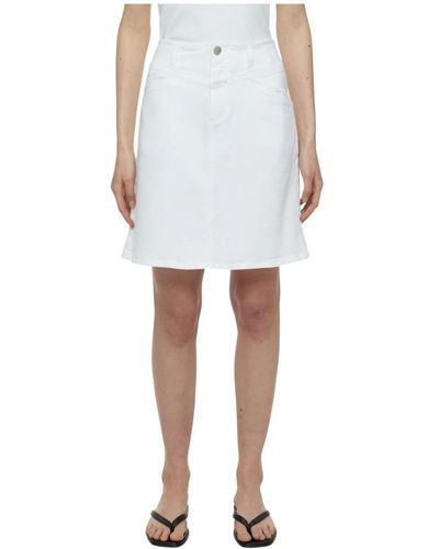 Closed Denim Skirts - White