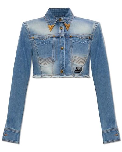 Versace Jeans Couture Denim Jackets - Blue