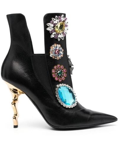 Moschino Shoes > boots > heeled boots - Noir