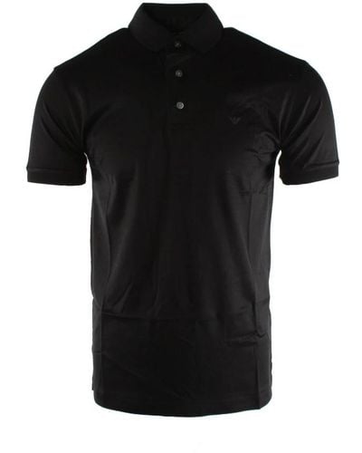 Armani Polo Shirts - Black
