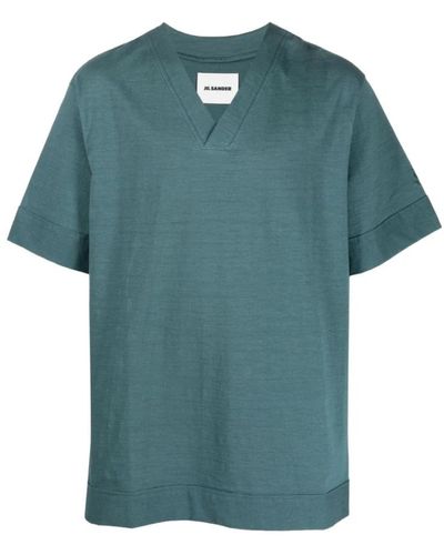 Jil Sander T-Shirts - Green