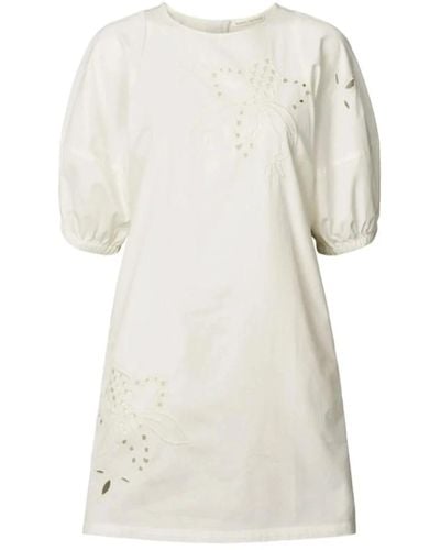 Rabens Saloner Dresses - Blanco