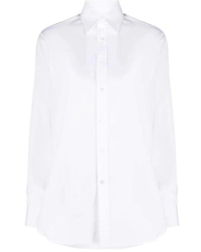 Ralph Lauren Bianco casual magliette lunga da donna