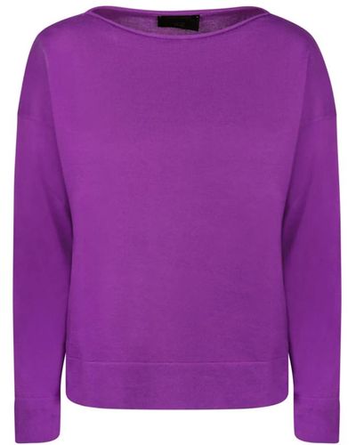 Gran Sasso Gemütliche sweaters kollektion - Lila