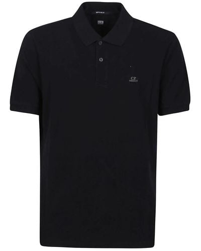 C.P. Company Eclipse piquet polo shirt,polo shirts - Schwarz