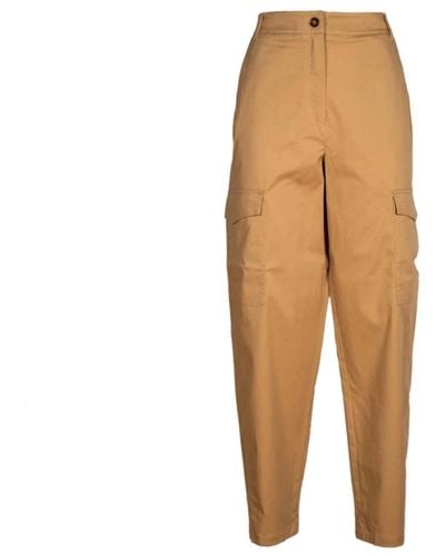 iBlues Tapered trousers - Natur