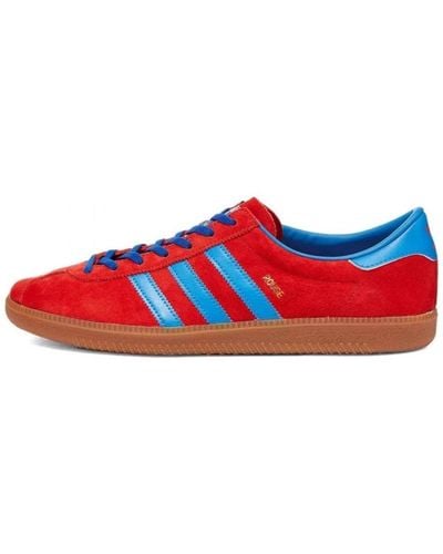 adidas Originals Rouge Mens Fashion Sneakers In Red Blue - 9.5 Uk - Multicolor