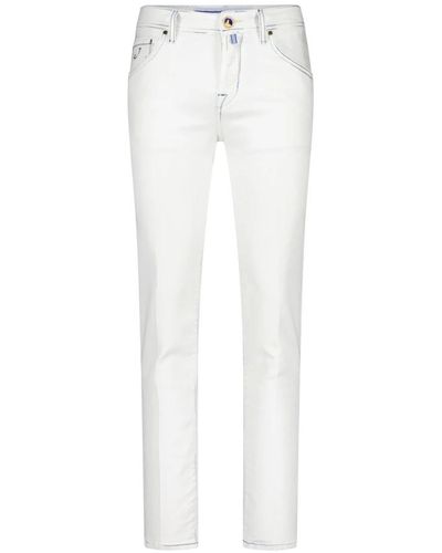 Jacob Cohen Slim-fit jeans - Bianco