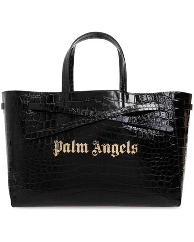 Palm Angels Einkaufstasche - Schwarz