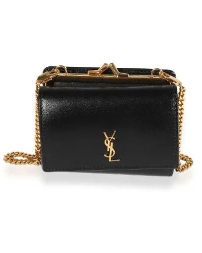 Saint Laurent Pre-owned > Pre-owned Bags > Pre-owned Shoulder Bags - Zwart