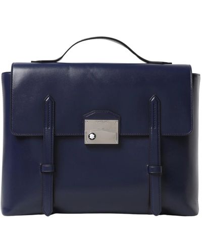 Montblanc Messenger Bags - Blue