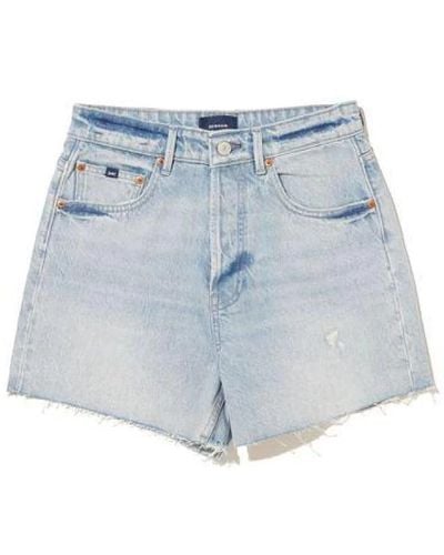 Denham Shorts > denim shorts - Bleu