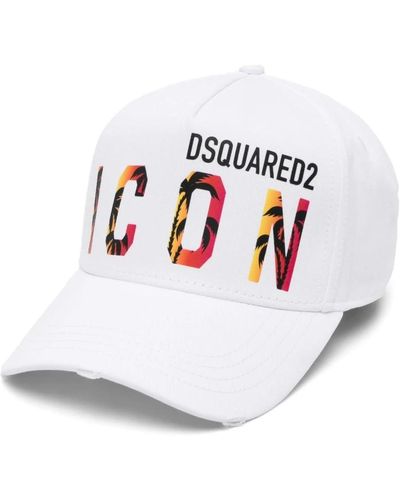 DSquared² Caps - White