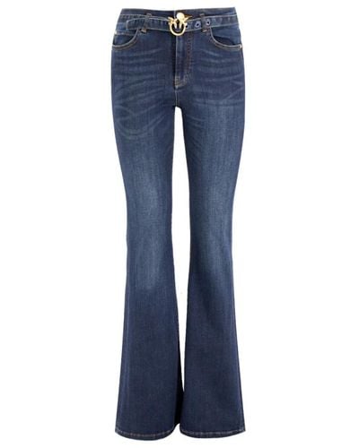 Pinko Jeans > flared jeans - Bleu