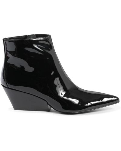 Calvin Klein Cowboy Boots - Black