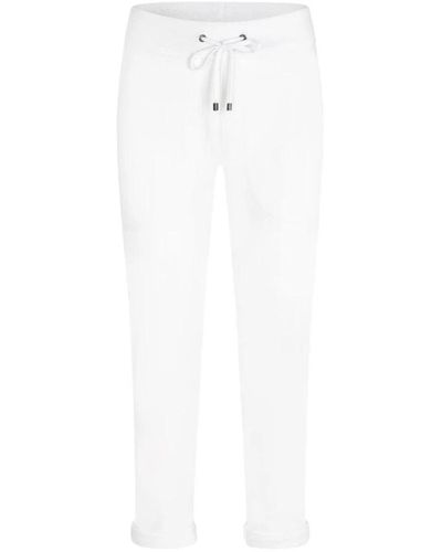 Juvia Cropped Pants - White