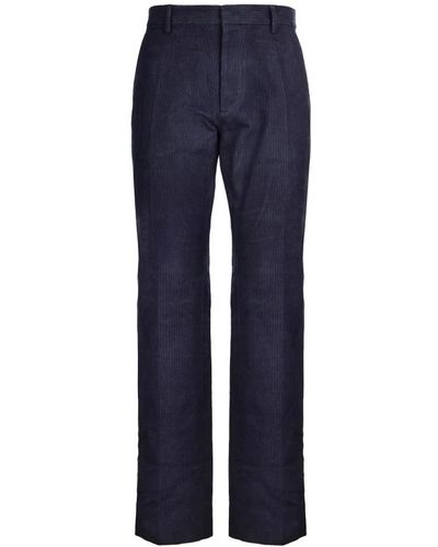 DSquared² Straight Trousers - Blue