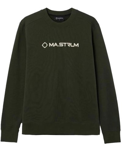 MA.STRUM Sweatshirts - Grün