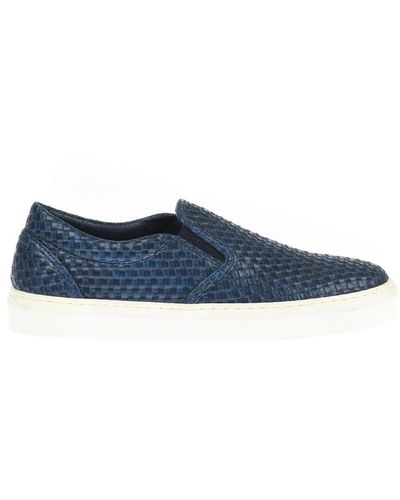 Daniele Alessandrini Shoes > flats > loafers - Bleu