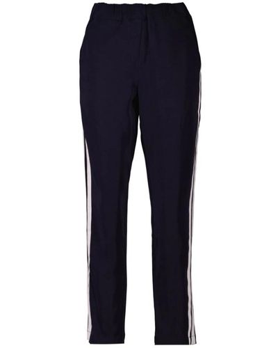 co'couture Slim-Fit Trousers - Blue