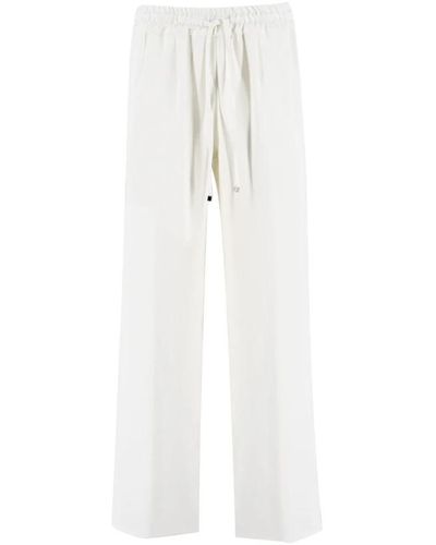 Kiton Wide trousers - Weiß